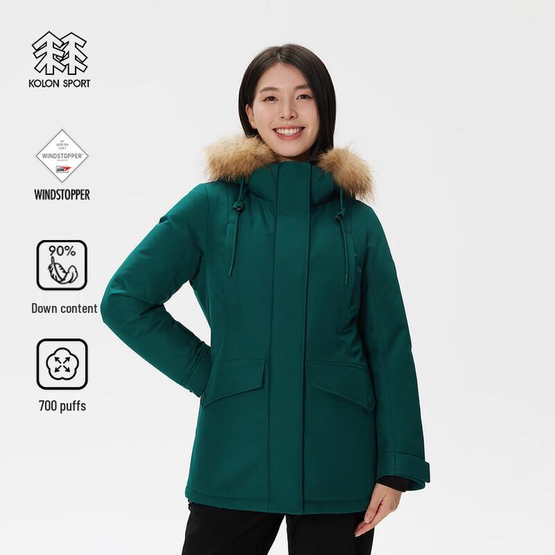 KOLON SPORT Women s SNOWBALL Fur Collar GTX Down Jacket L
KOLON SPORT Women s SNOWBALL Fur Collar GTX Down Jacket L