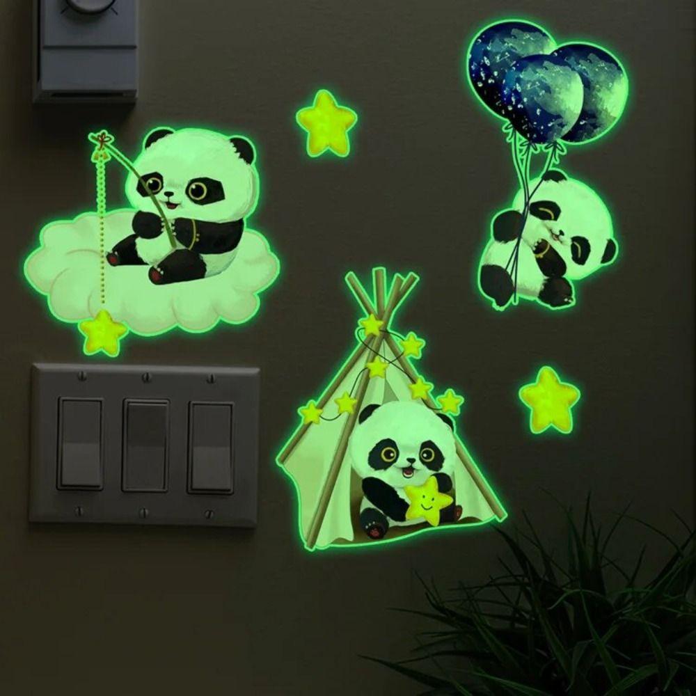 3Pcs/set Balloon Luminous Switch sticker Luminous Panda Wall Stickers Panda Balloon Decals Bedroom
3Pcs/set Balloon Luminous Switch sticker Luminous Panda Wall Stickers Panda Balloon Decals Bedroom