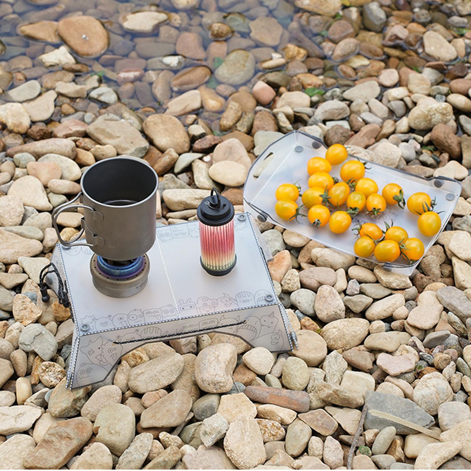 Camping Folding Table Backpacking Cooking Table Portable Camping Tray 2-in-1 for Fishing Beach Outdoor Picnic Furniture CN
Camping Folding Table Backpacking Cooking Table Portable Camping Tray 2-in-1 for Fishing Beach Outdoor Picnic Furniture CN