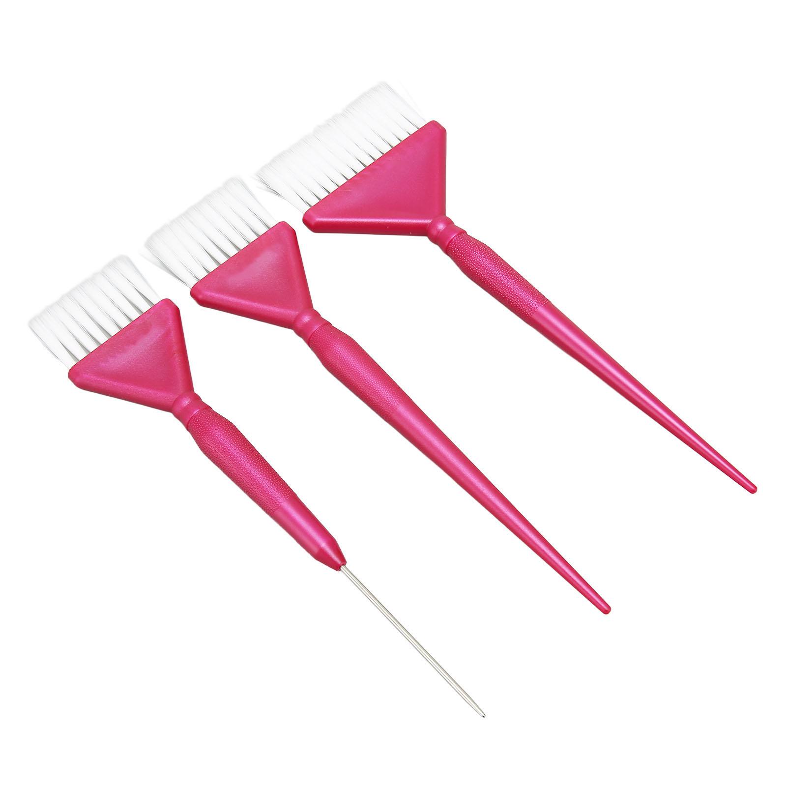 3PCS Hair Color Brushes Coloring Dying Bleaching Brush Kit for Household Or Beauty Salon
3PCS Hair Color Brushes Coloring Dying Bleaching Brush Kit for Household Or Beauty Salon