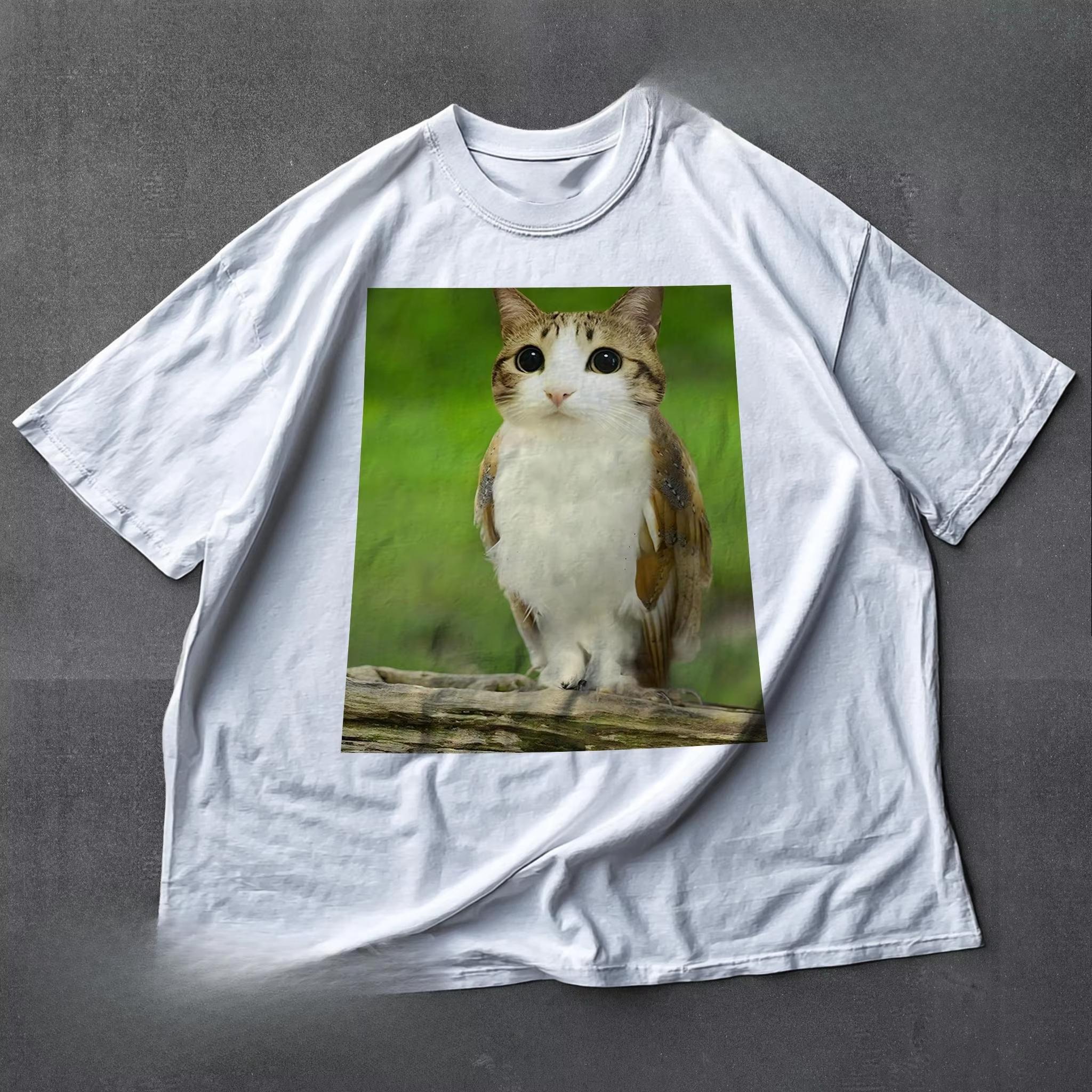 Funny Meowl Meme Cat Tshirt Cat Meme Shirt Cat and Owl Brainrot Meowl Tee Unhinged 90s Kitten Tee Graphic Shirt Unisex 4XL
Funny Meowl Meme Cat Tshirt Cat Meme Shirt Cat and Owl Brainrot Meowl Tee Unhinged 90s Kitten Tee Graphic Shirt Unisex 4XL