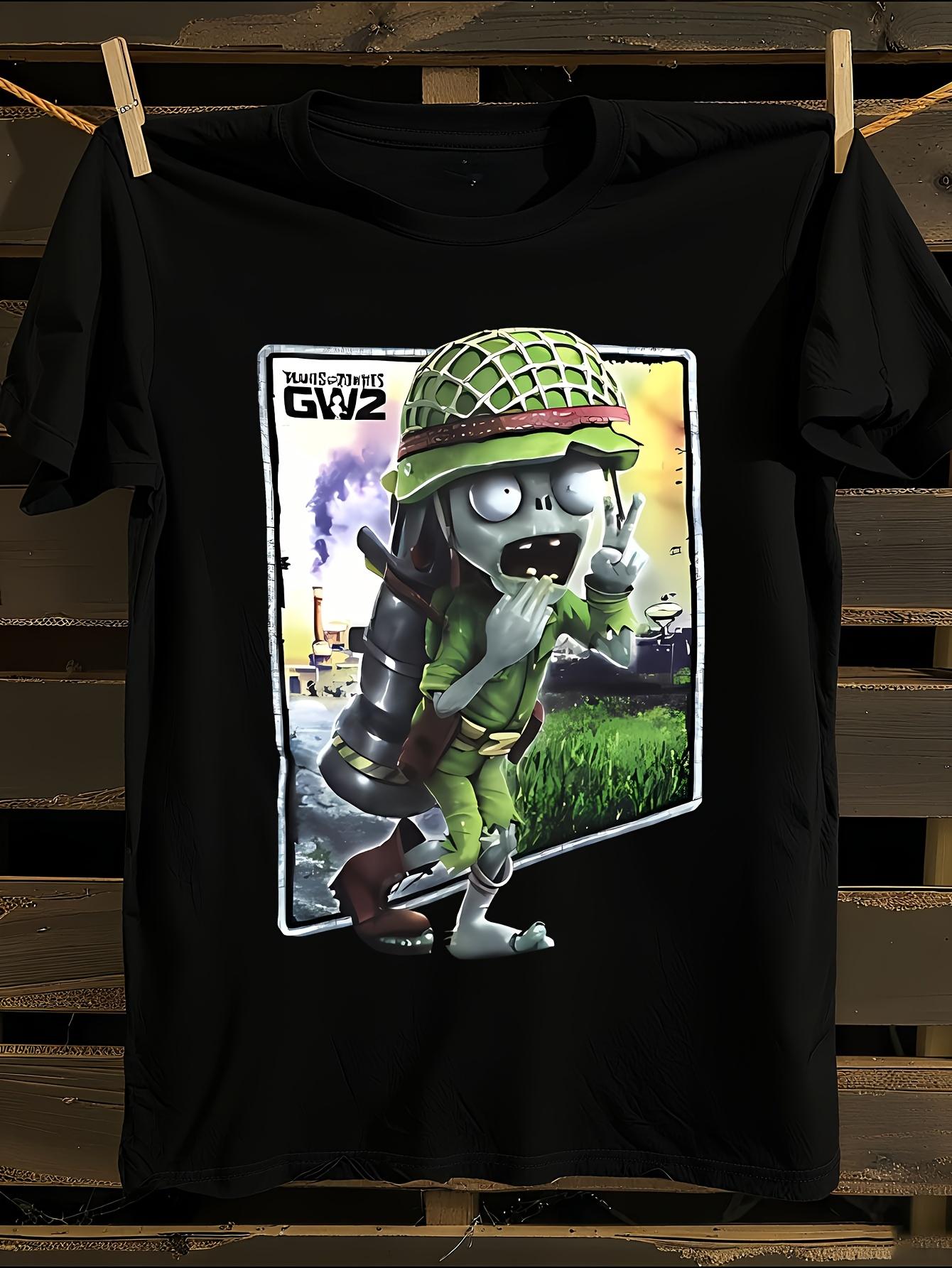 WoPlant vs Zombies Graphic T-Shirt Mens Tshirt Womens Tshirts with Letters Print Short Sleeves T-Shirt Casual Street Tee Shirt Top XXL
WoPlant vs Zombies Graphic T-Shirt Mens Tshirt Womens Tshirts with Letters Print Short Sleeves T-Shirt Casual Street Tee Shirt Top XXL