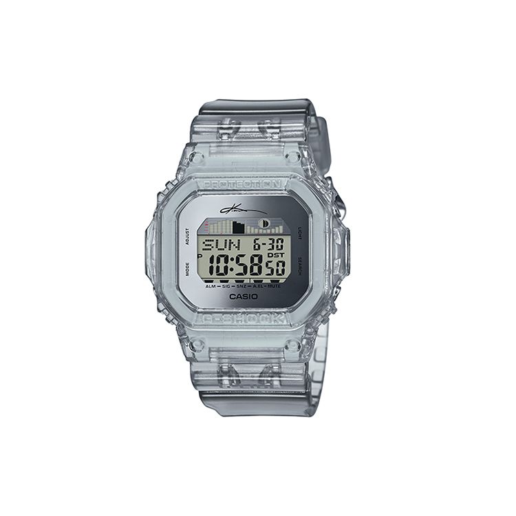 Casio G-Shock Collaboration With Kanoa Igarashi Tidal Moon Phase Sports Waterproof Shockproof Watch Quartz Movement Resin Strap GLX-5600KI-7PR Gray Dial
Casio G-Shock Collaboration With Kanoa Igarashi Tidal Moon Phase Sports Waterproof Shockproof Watch Quartz Movement Resin Strap GLX-5600KI-7PR Gray Dial