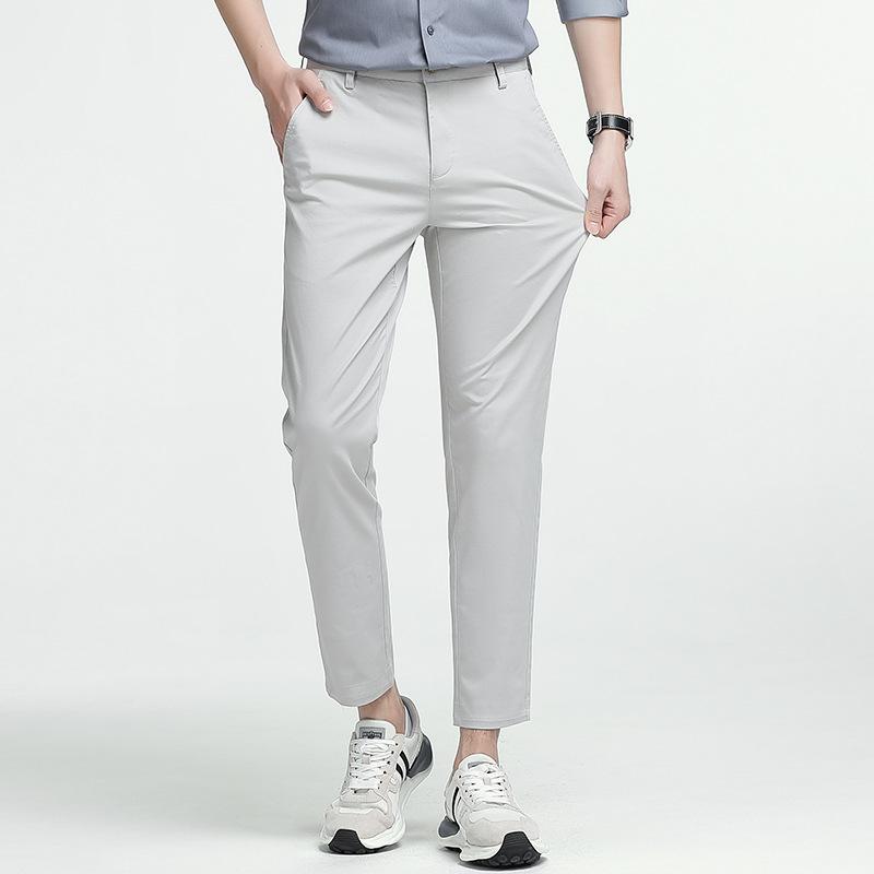 Cotton Suit Pants Men s Thin Straight Fit Cropped Pants Business Casual Versatile Pants 36
Cotton Suit Pants Men s Thin Straight Fit Cropped Pants Business Casual Versatile Pants 36