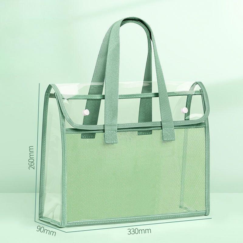 1 Piece Portable Transparent Document Storage Bag Suitable for Office School Stationery and Student Textbook Storage Bags зелений
1 Piece Portable Transparent Document Storage Bag Suitable for Office School Stationery and Student Textbook Storage Bags зелений