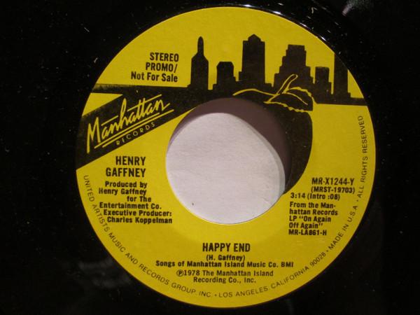 7-дюймовая пластинка HENRY GAFFNEY - Happy End MRX1244Y Manhattan Recor 1978 США Рок Б/У
7-дюймовая пластинка HENRY GAFFNEY - Happy End MRX1244Y Manhattan Recor 1978 США Рок Б/У