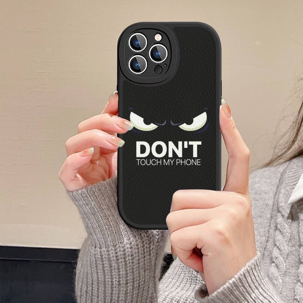 Dont Touch My Phone Pattern Phone Case For IPhone 16 15 14 13 12 11 Pro Max Plus Soft Leather Cover iPhone 14pro max
Dont Touch My Phone Pattern Phone Case For IPhone 16 15 14 13 12 11 Pro Max Plus Soft Leather Cover iPhone 14pro max