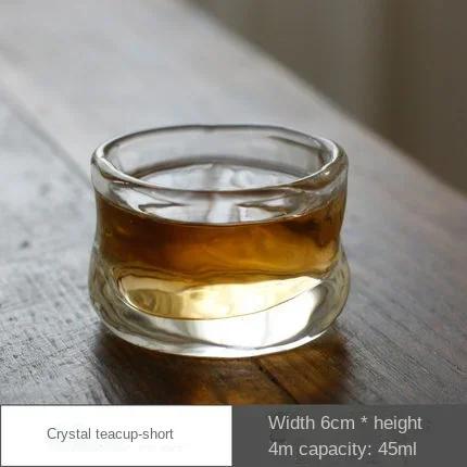 Handmade Crystal Glass Heat-Resistant Pitcher Transparent Home Tea Ceremony Divide Tea Cup Kung Fu Tea Set Teacup Bowl 200ml
Handmade Crystal Glass Heat-Resistant Pitcher Transparent Home Tea Ceremony Divide Tea Cup Kung Fu Tea Set Teacup Bowl 200ml