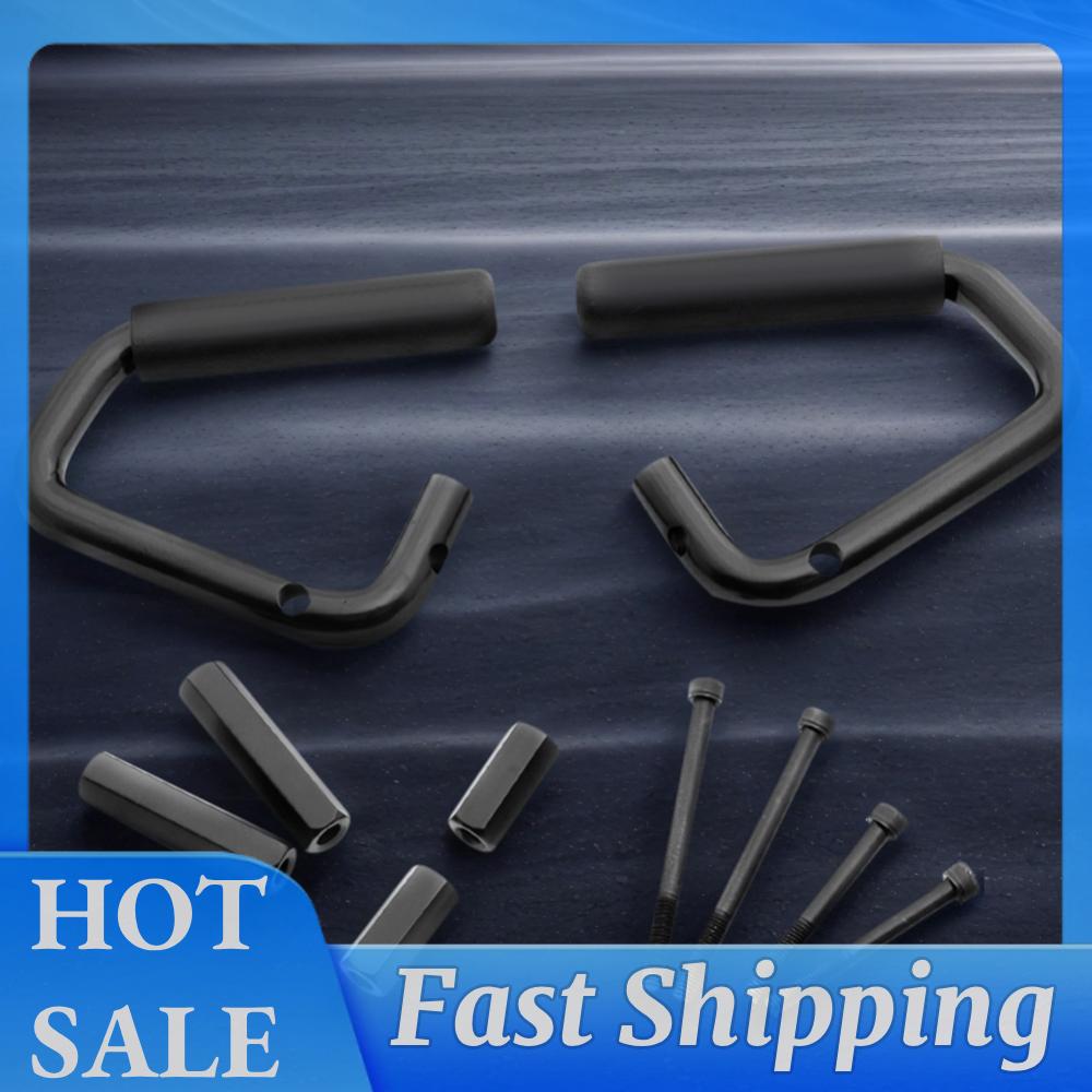 Front Grab Bars Kit Aluminum Alloy Front Grab Handles Front Grab Grip Handle Bars for Jeep Wrangler JK JKU 2007-2018 United States
Front Grab Bars Kit Aluminum Alloy Front Grab Handles Front Grab Grip Handle Bars for Jeep Wrangler JK JKU 2007-2018 United States