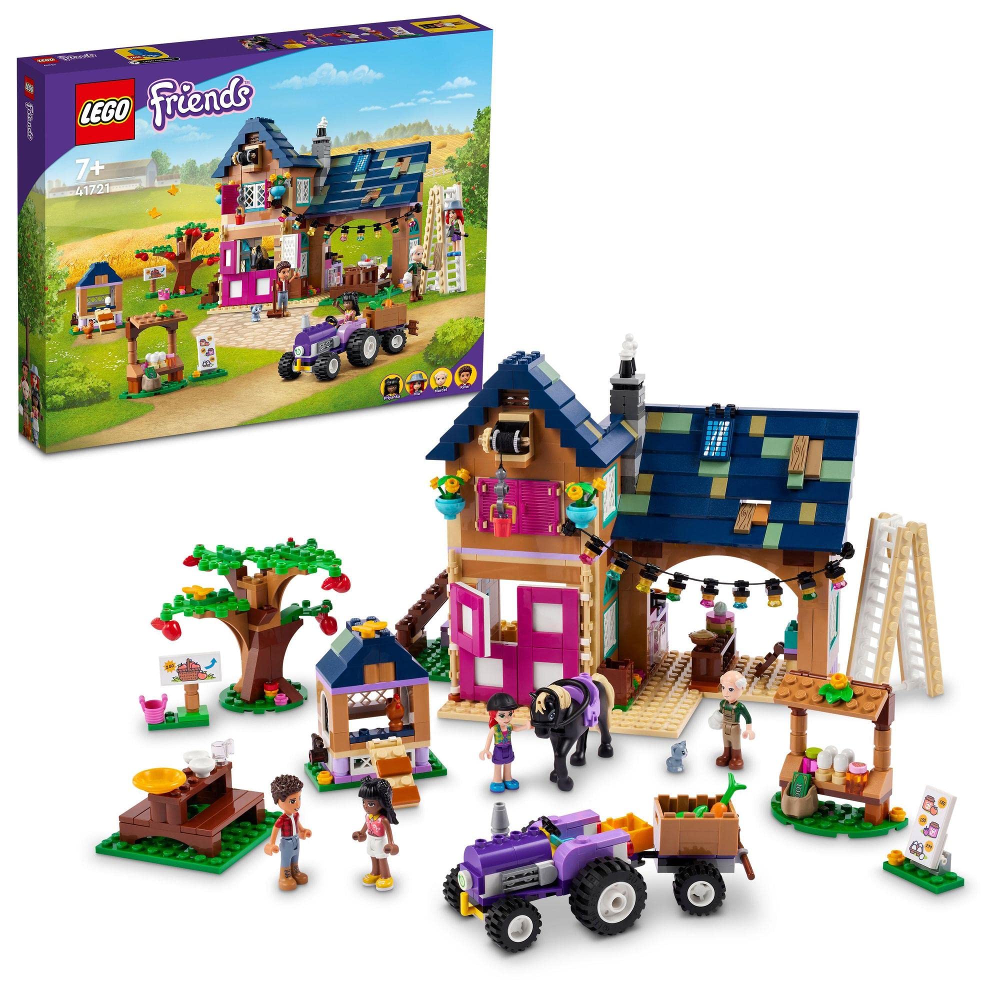 LEGO Friends Organic Farm 41721 Toy Blocks Gift Doll Pretend Play for Girls Ages 7 and Up
LEGO Friends Organic Farm 41721 Toy Blocks Gift Doll Pretend Play for Girls Ages 7 and Up
