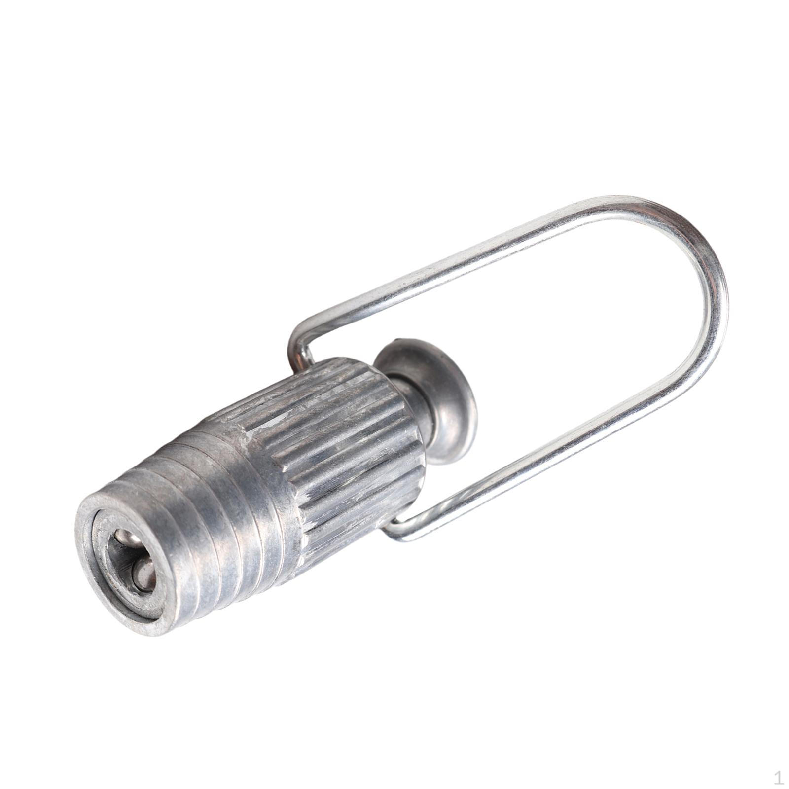 Алюминиевый натяжитель веревки, натяжитель бельевой веревки, инструменты с плотным захватом для улицы, сверхпрочная бельевая веревка