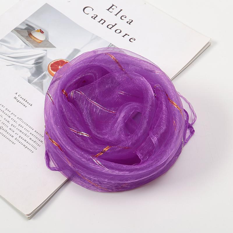 New Organza Silk Scarf Neckerchief Women Performance Scarf Hair Scarves Foulard Hair Tie Band
New Organza Silk Scarf Neckerchief Women Performance Scarf Hair Scarves Foulard Hair Tie Band