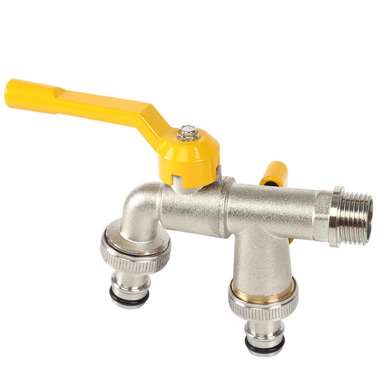 1 Set 1/2 3/4 IBC Water Tank Connector Garden Hose Tap Faucet Adapter With 2 Outlets Irrigation Joint Replacement Fitting
1 Set 1/2 3/4 IBC Water Tank Connector Garden Hose Tap Faucet Adapter With 2 Outlets Irrigation Joint Replacement Fitting
