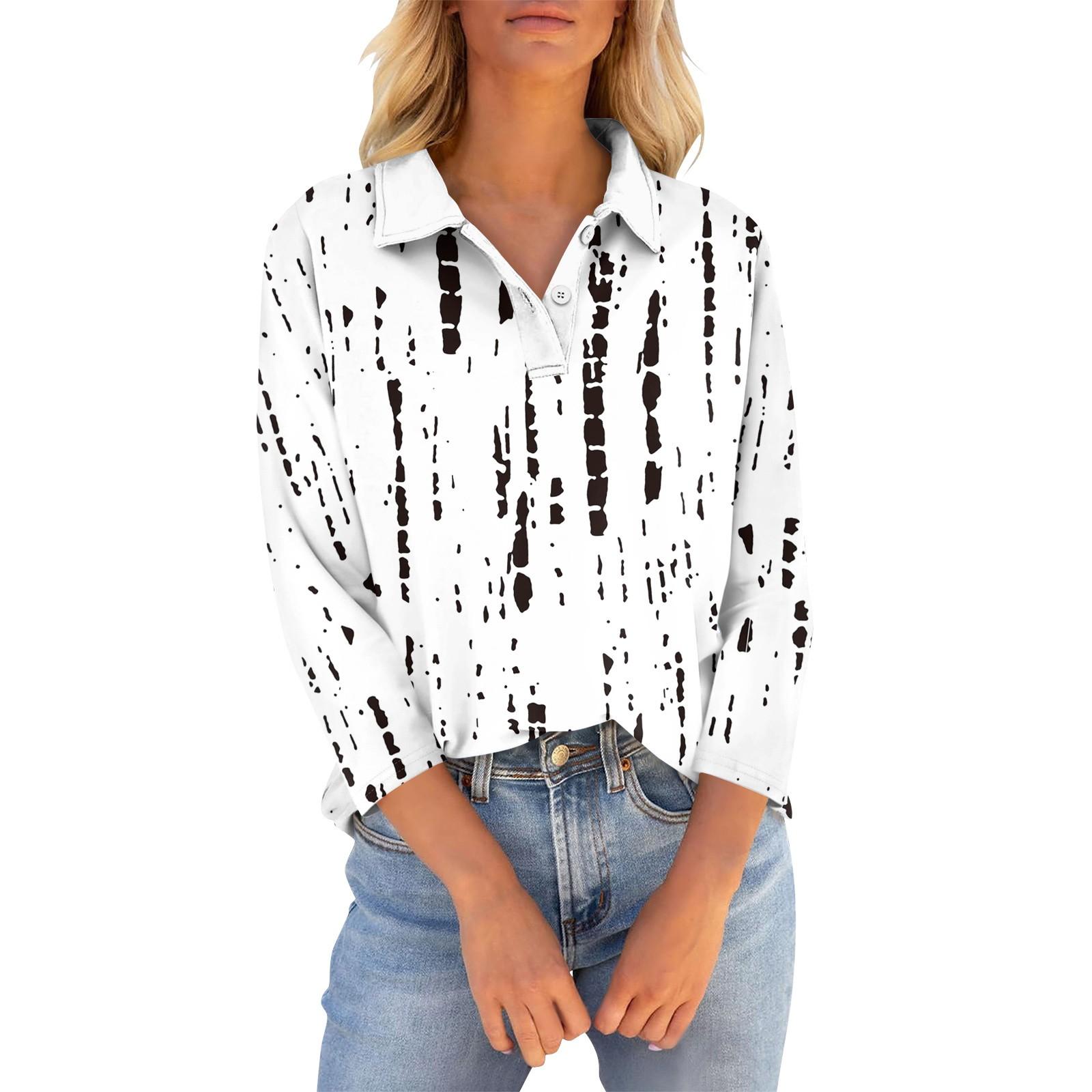 Женская футболка с рукавом четверть, рубашка с v-образным вырезом на пуговицах, свободный топ с винтажным цветочным принтом L разноцветный
Женская футболка с рукавом четверть, рубашка с v-образным вырезом на пуговицах, свободный топ с винтажным цветочным принтом L разноцветный