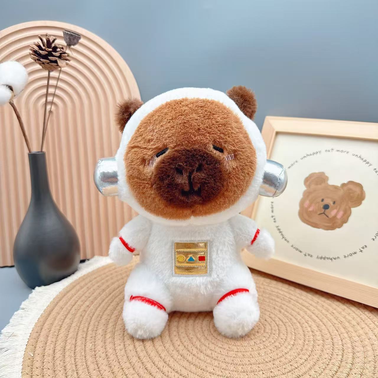 Internet celebrity plush toy space astronaut capybara doll kapibara eight inch grab machine doll doll bear 15cm
Internet celebrity plush toy space astronaut capybara doll kapibara eight inch grab machine doll doll bear 15cm