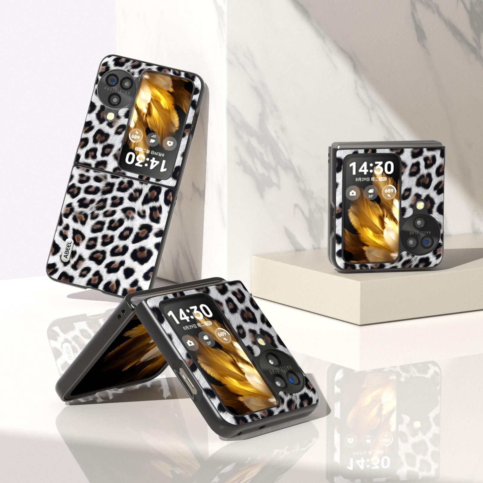 ABEEL For Oppo Find N3 Flip 5G Leopard Pattern Phone Case PU Leather+PC Shockproof Cover Silver
ABEEL For Oppo Find N3 Flip 5G Leopard Pattern Phone Case PU Leather+PC Shockproof Cover Silver