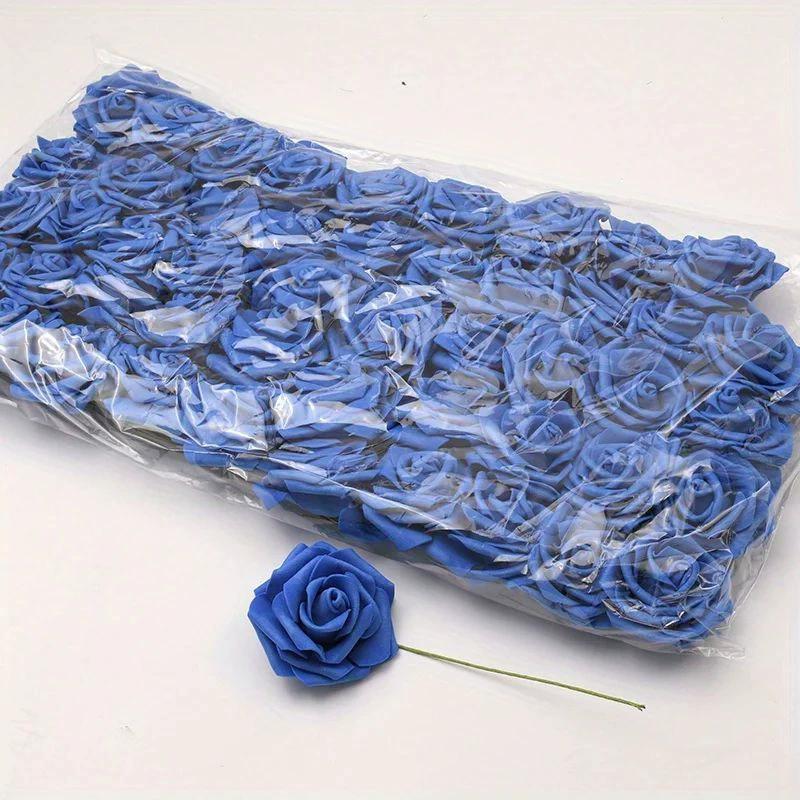50pcs/pack Rose Simulation PE Rose White Stem Foam Red Head Wedding Home DIY Handmade Party Birthday Wedding Wall Decoration 1pack синій
50pcs/pack Rose Simulation PE Rose White Stem Foam Red Head Wedding Home DIY Handmade Party Birthday Wedding Wall Decoration 1pack синій