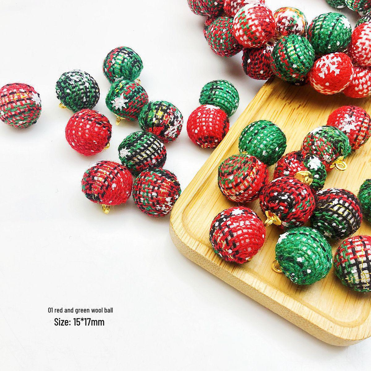 Красочные рождественские серьги-шарики из шерсти - осенне-зимний аксессуар ручной работы 1 piece красный/зелёный
Красочные рождественские серьги-шарики из шерсти - осенне-зимний аксессуар ручной работы 1 piece красный/зелёный
