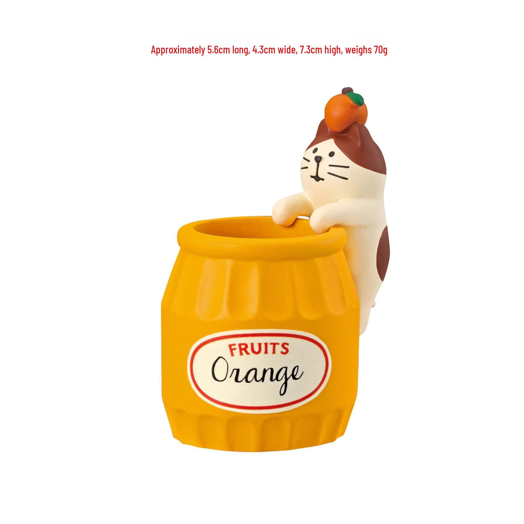 Japanese Cat Storage Jar with Banana Note Holder, Strawberry Pen Holder, and Lipstick Resin Crafts Ornaments
Japanese Cat Storage Jar with Banana Note Holder, Strawberry Pen Holder, and Lipstick Resin Crafts Ornaments