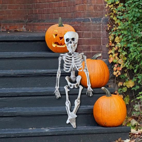 Yousheng Halloween Skeleton Decoration Realistic Plastic Human Bone Figurine with Posable Joints for Haunted House Indoor/Outdoor Decor
Yousheng Halloween Skeleton Decoration Realistic Plastic Human Bone Figurine with Posable Joints for Haunted House Indoor/Outdoor Decor
