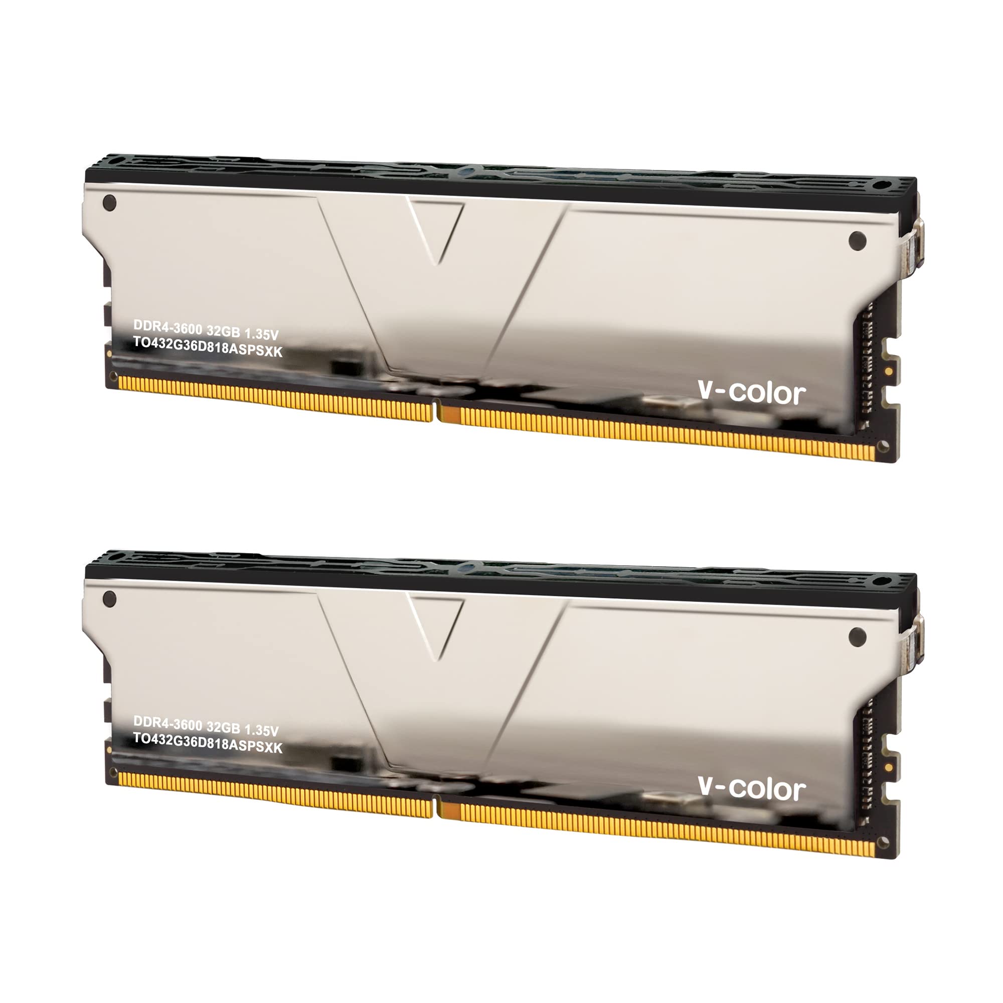 Hynix IC Gaming Memory for Desktop PC Skywalker Plus DDR4 3600MHz 64GB 1Gx8 CL18 with Heatsink TO432G36D818ASPSXK v-color PC4-28800 (32GBx2) U-DIMM
Hynix IC Gaming Memory for Desktop PC Skywalker Plus DDR4 3600MHz 64GB 1Gx8 CL18 with Heatsink TO432G36D818ASPSXK v-color PC4-28800 (32GBx2) U-DIMM