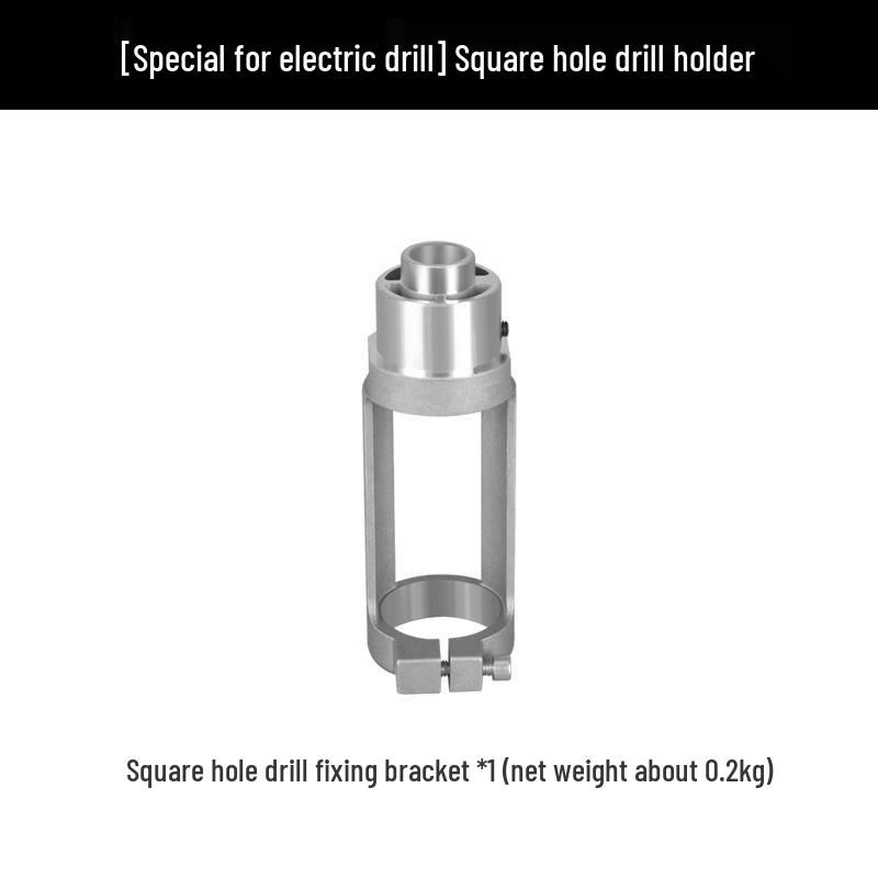 Square Tenon Bracket for Hand Drill Mortising - Woodworking Hole Drill Adapter.
Square Tenon Bracket for Hand Drill Mortising - Woodworking Hole Drill Adapter.