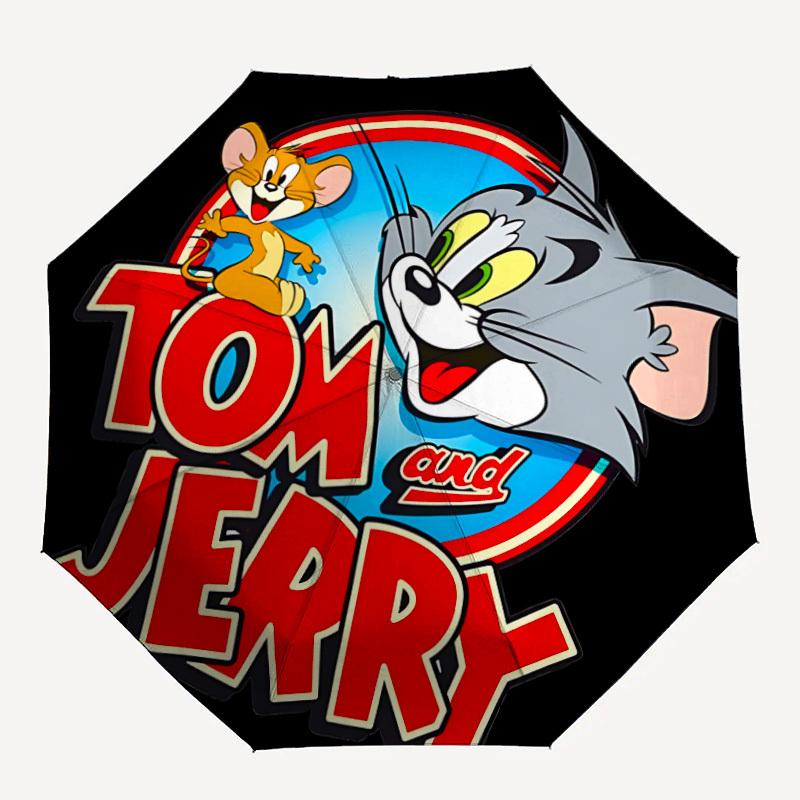 1pc Tom Jerry Automatic Open/Close Folding Umbrella, Windproof 8 Rib Construction, Lightweight Travel Umbrella for Women/Men,a0902079
1pc Tom Jerry Automatic Open/Close Folding Umbrella, Windproof 8 Rib Construction, Lightweight Travel Umbrella for Women/Men,a0902079