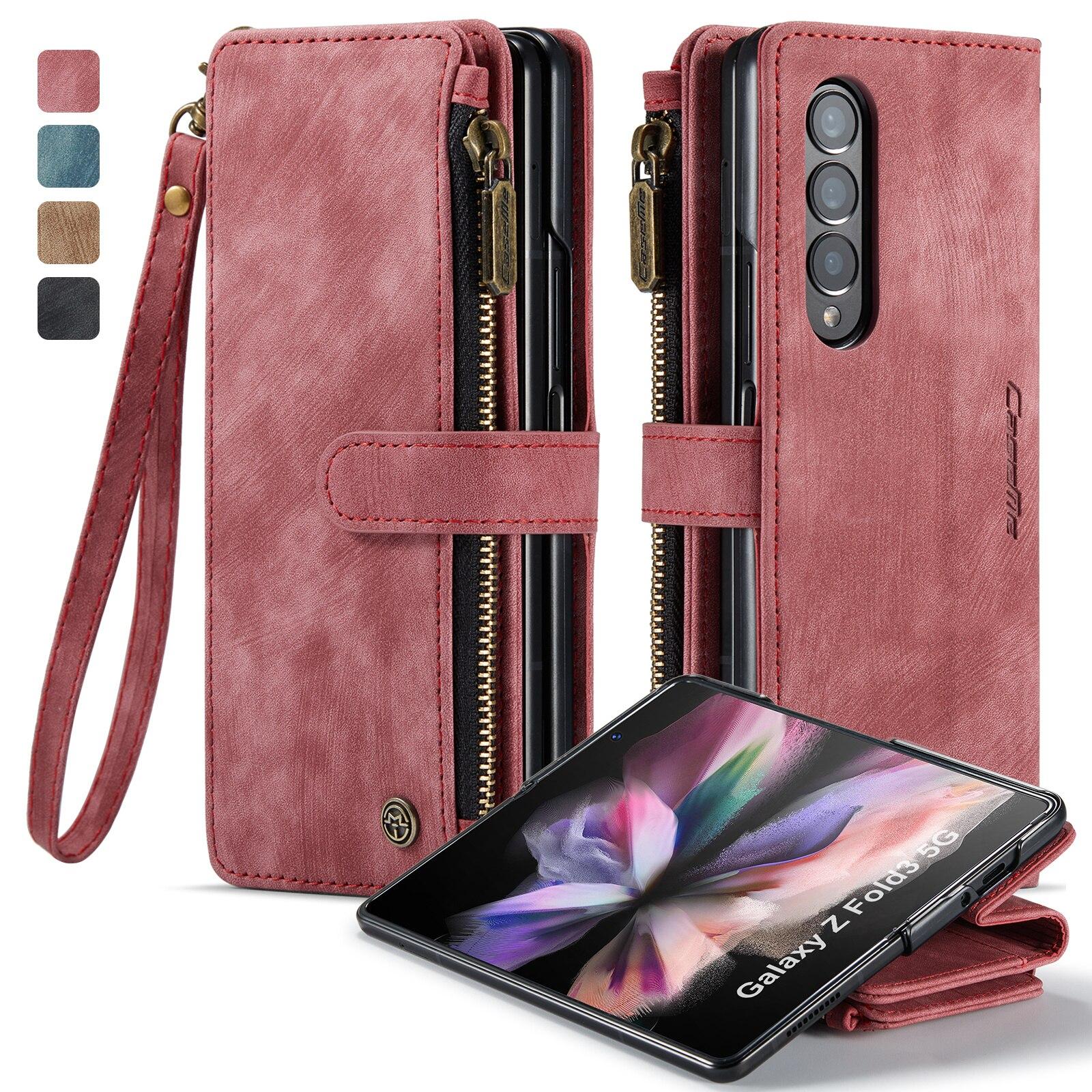 Анти-падение Магнитный флип кожаный кошелек чехол для Samsung Galaxy Z Fold 4 Fold4 Fold 3 5G Fold3 Zfold4 Нескользящие чехлы для всего тела
Анти-падение Магнитный флип кожаный кошелек чехол для Samsung Galaxy Z Fold 4 Fold4 Fold 3 5G Fold3 Zfold4 Нескользящие чехлы для всего тела