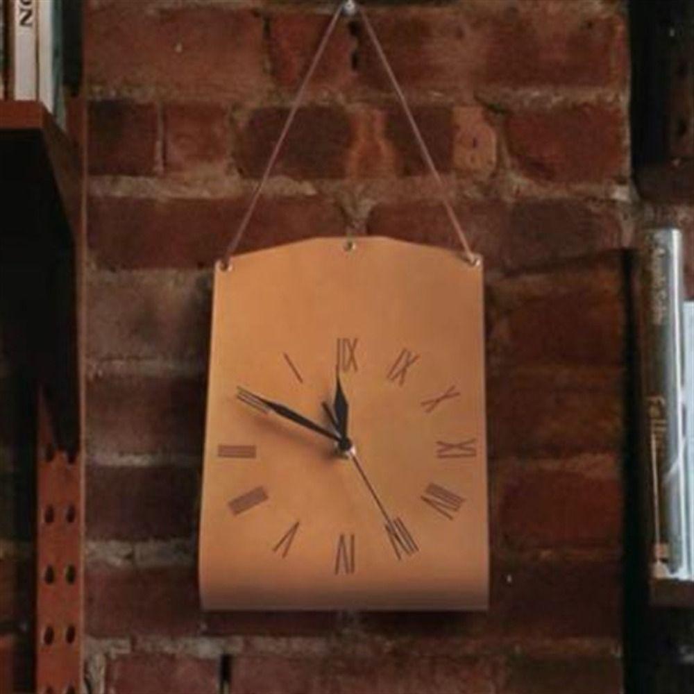 Accurate Bag Shaped Alarm Clock Handmade Wall Hanging Clock PU Leather Wall Clock Clock Gift
Accurate Bag Shaped Alarm Clock Handmade Wall Hanging Clock PU Leather Wall Clock Clock Gift