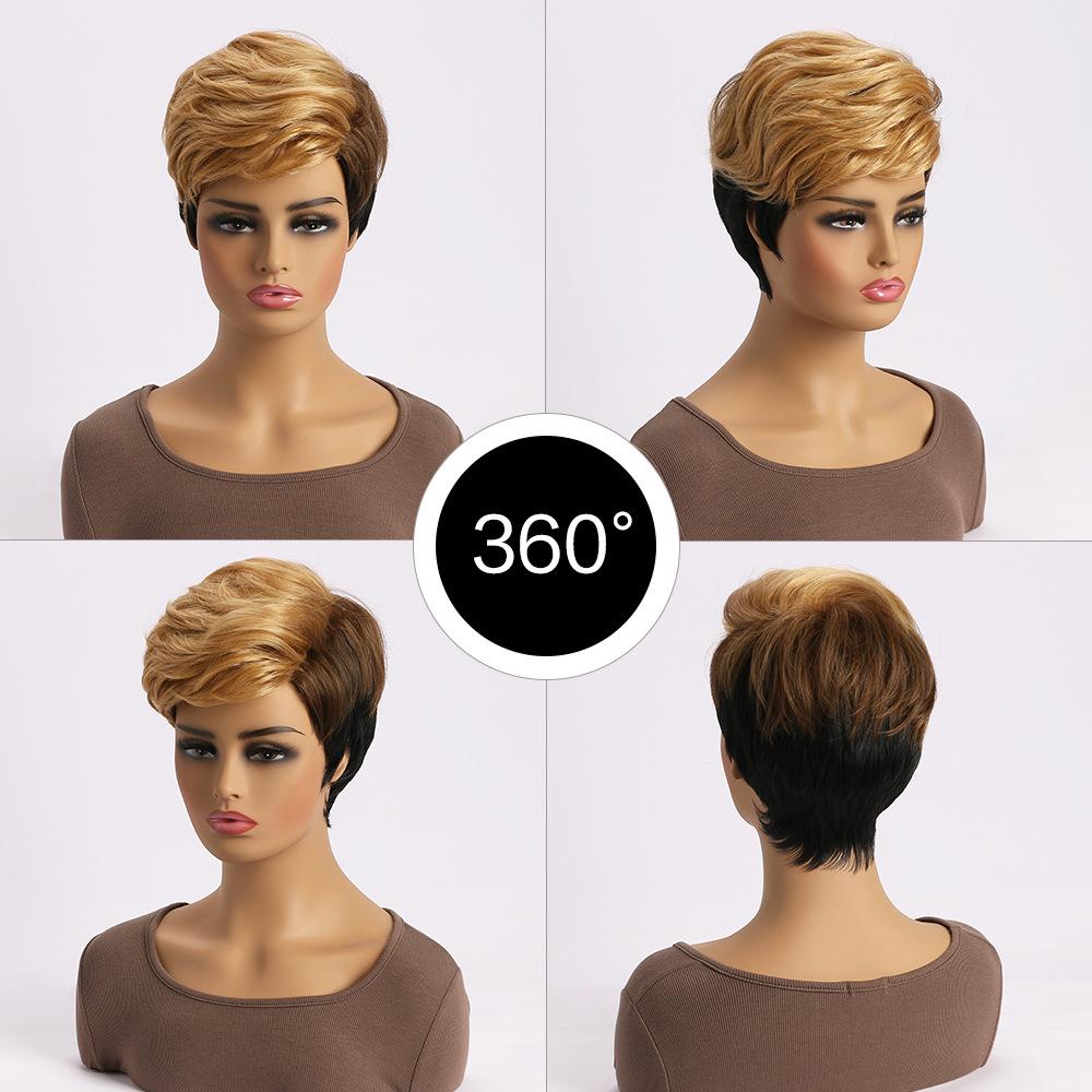 Модные Выделенные Синтетические Парики Короткие Волосы Парик Боб Медово-Золотой Микс Черные Волосы Для Женщин Повседневная Вечеринка Термостойкий Парик чёрный/золотой
Модные Выделенные Синтетические Парики Короткие Волосы Парик Боб Медово-Золотой Микс Черные Волосы Для Женщин Повседневная Вечеринка Термостойкий Парик чёрный/золотой