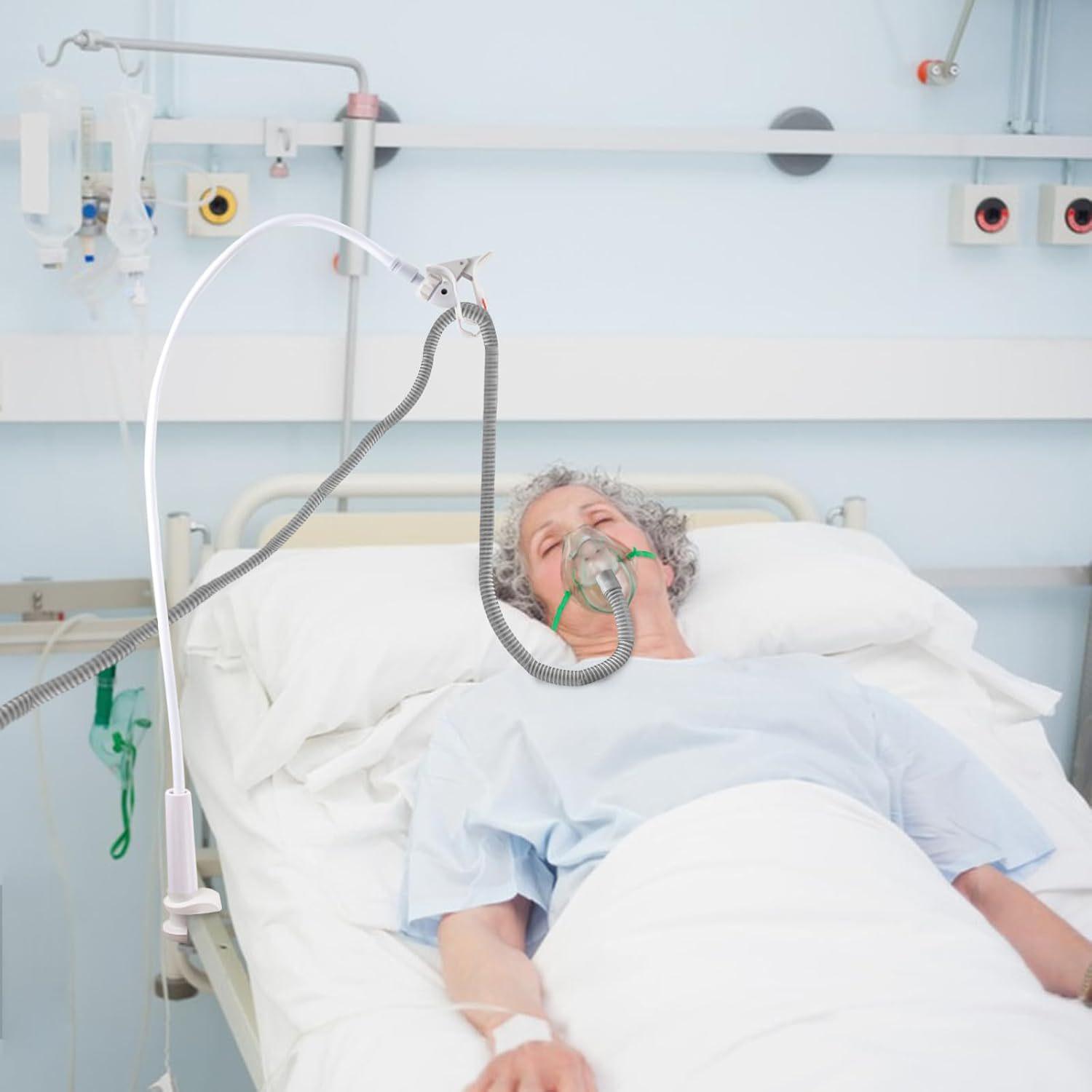 Держатель для трубки аппарата CPAP: Крючок-держатель для трубок и контура APAP у кровати
Держатель для трубки аппарата CPAP: Крючок-держатель для трубок и контура APAP у кровати