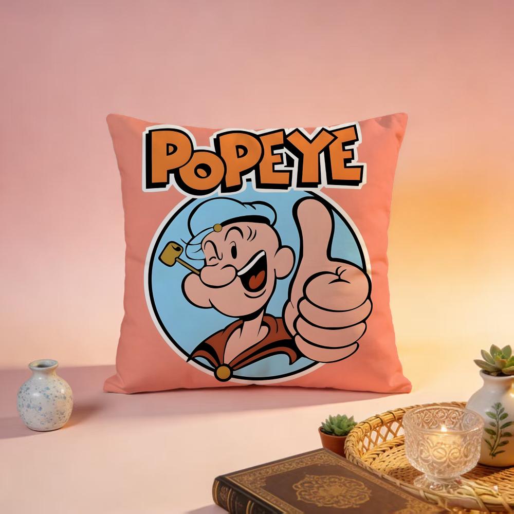Fashion PPopeye the Sailores Cushion Cover Premium SkinFriendly Pillow Case MultiPurpose for Home Office Travel 30X30cm
Fashion PPopeye the Sailores Cushion Cover Premium SkinFriendly Pillow Case MultiPurpose for Home Office Travel 30X30cm