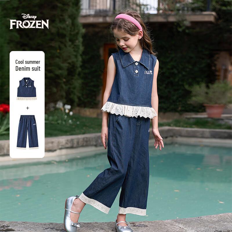 Disney Kids Sleeveless Denim Two-Piece Set US 7.5
Disney Kids Sleeveless Denim Two-Piece Set US 7.5