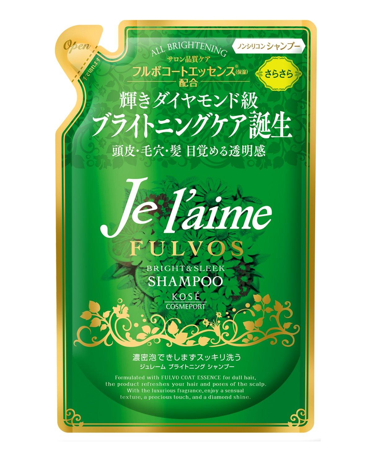 KOSE KOSE Jereme Full Boss Brightening Shampoo Smooth Сменный блок 400 мл без силикона (Яркий и элегантный)
KOSE KOSE Jereme Full Boss Brightening Shampoo Smooth Сменный блок 400 мл без силикона (Яркий и элегантный)