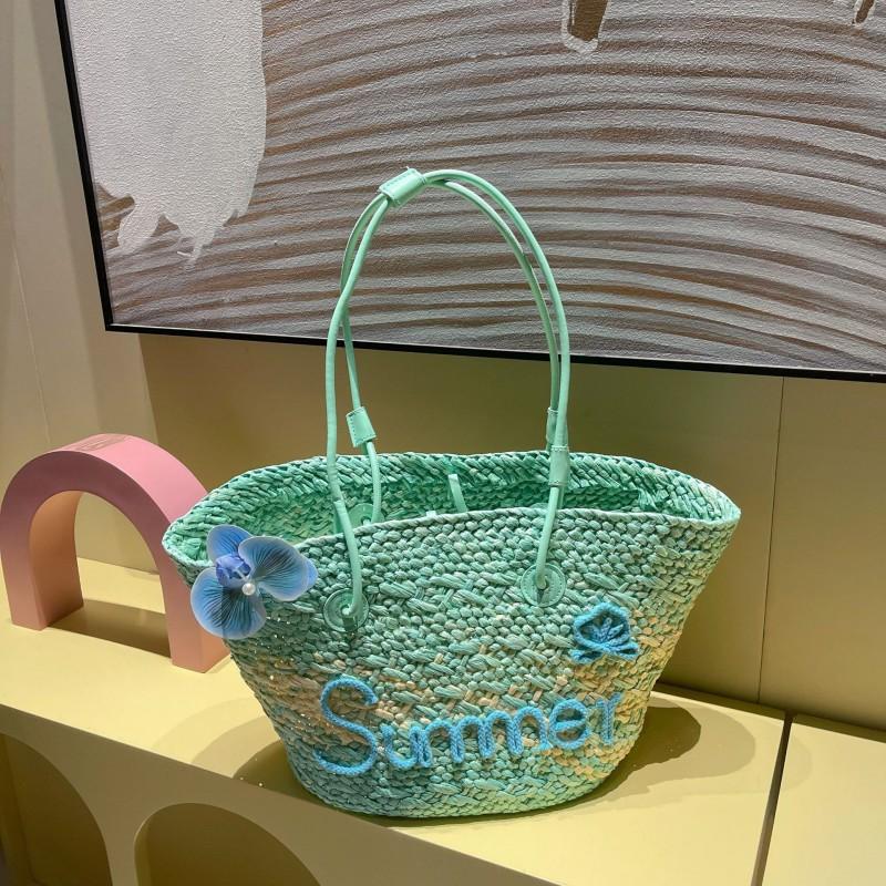 Korean Style Straw Woven Bag Simple Cute Portable Tote Seaside Vacation Large Capacity Shoulder Women Collect and purchase, give a thick inner bag
Korean Style Straw Woven Bag Simple Cute Portable Tote Seaside Vacation Large Capacity Shoulder Women Collect and purchase, give a thick inner bag