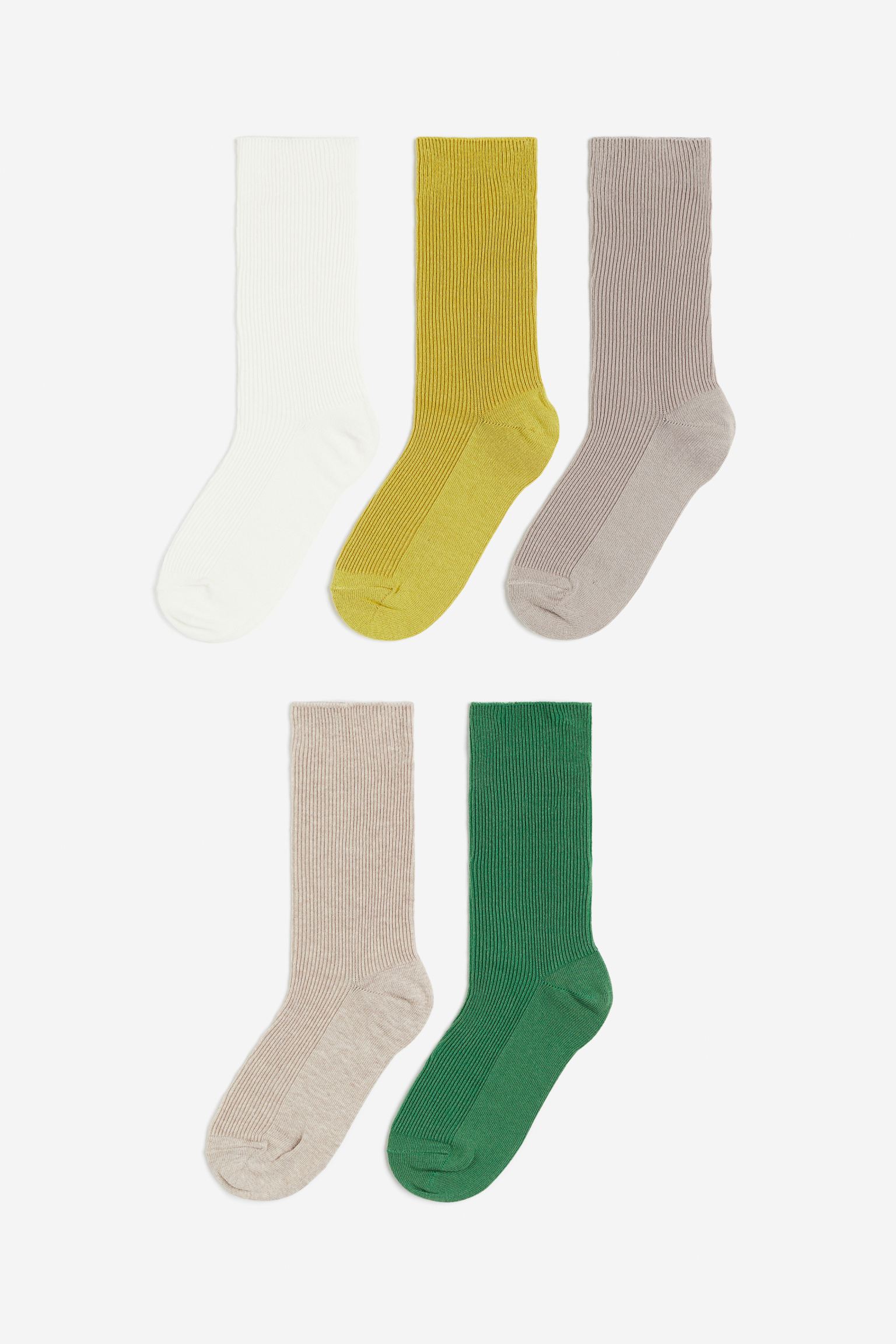 5 пар носков 
5 пар носков