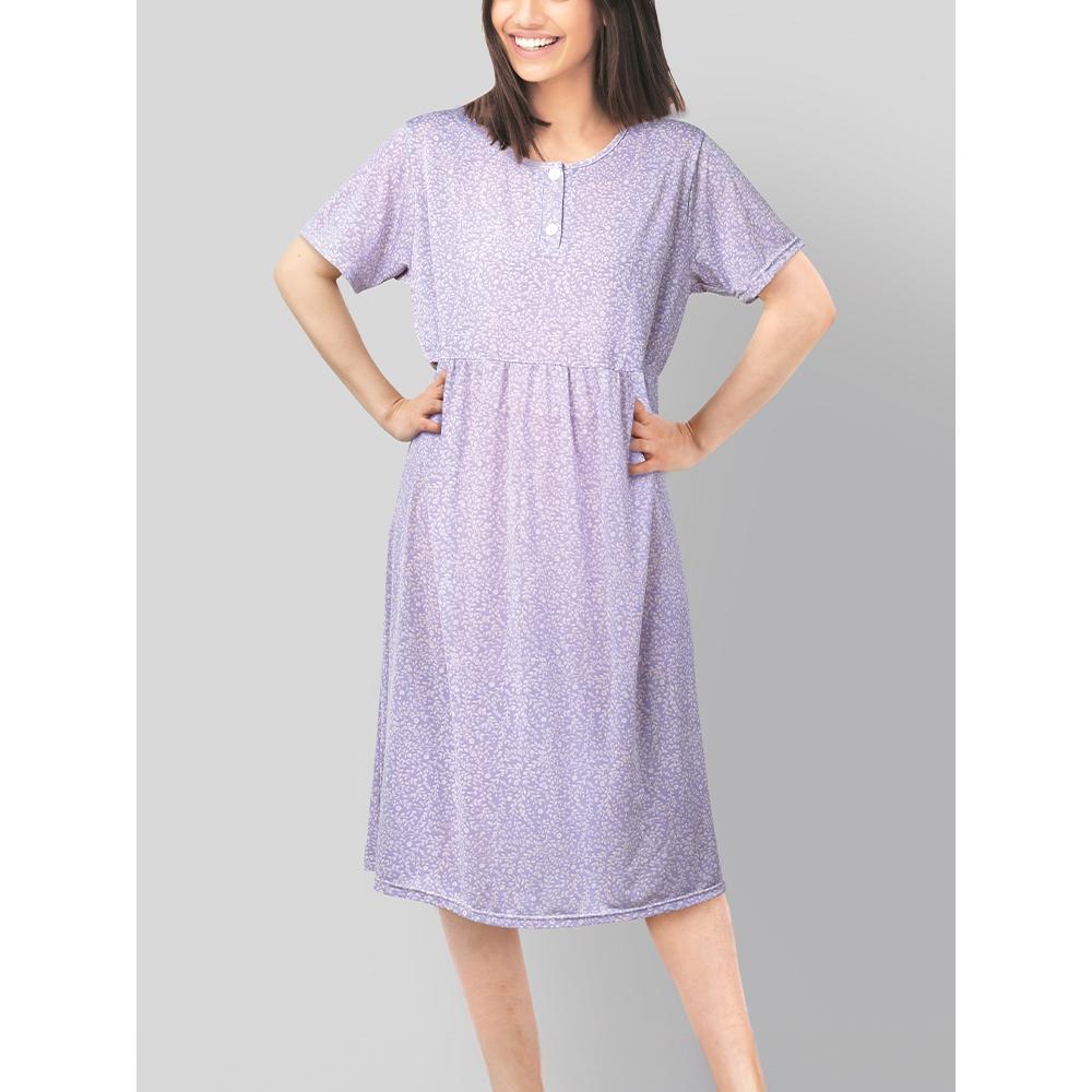 Платье Daiso Pattern Point Cool, фиолетовое 
Платье Daiso Pattern Point Cool, фиолетовое