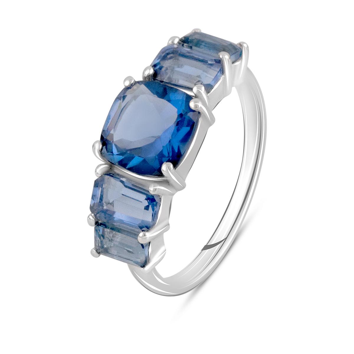 Срібна каблучка з штучним танзанітом nano 3.563ct (2108306) 3.06 гр. 925 проби 17 синій
Срібна каблучка з штучним танзанітом nano 3.563ct (2108306) 3.06 гр. 925 проби 17 синій
