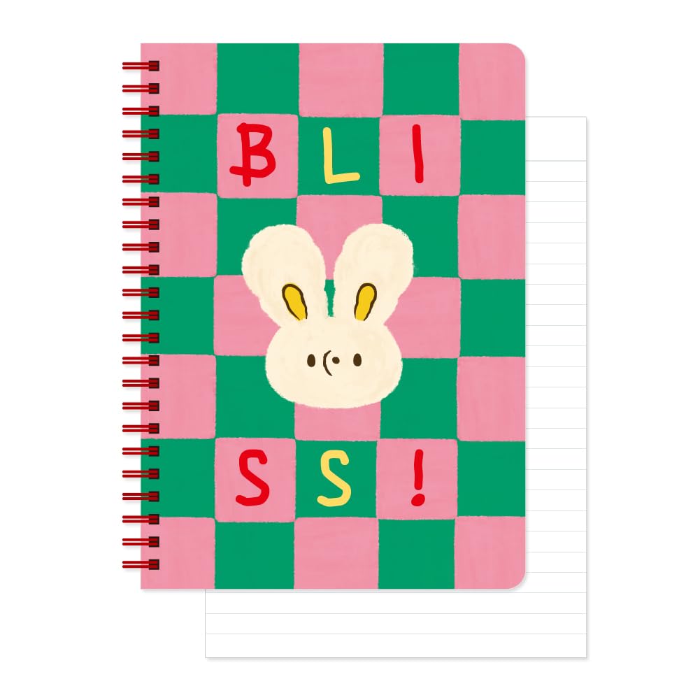 Unmathced Friends Line Spiral Notebook Pink Hardcover x inches 128 pages Series.2 - Green, 5.83 8.27
Unmathced Friends Line Spiral Notebook Pink Hardcover x inches 128 pages Series.2 - Green, 5.83 8.27