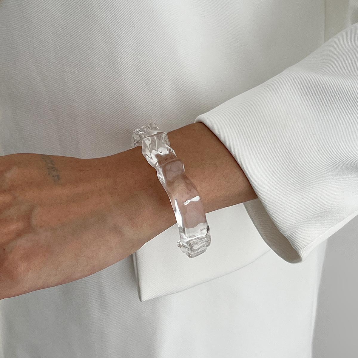4 Styles Boho Resin Acrylic Wide Chunky Bangles for Women on Hand Irregular Geometric Matte Metal Cuff Spring Bracelets Jewelry
4 Styles Boho Resin Acrylic Wide Chunky Bangles for Women on Hand Irregular Geometric Matte Metal Cuff Spring Bracelets Jewelry