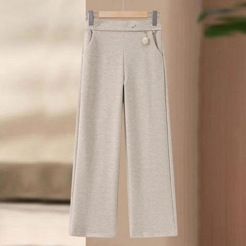 2026 Spring Stylish High-Waisted Straight-Leg Pants for Middle-Aged Women: Versatile Casual Pants for Spring & Autumn 3XL (120-130 jin)
2026 Spring Stylish High-Waisted Straight-Leg Pants for Middle-Aged Women: Versatile Casual Pants for Spring & Autumn 3XL (120-130 jin)