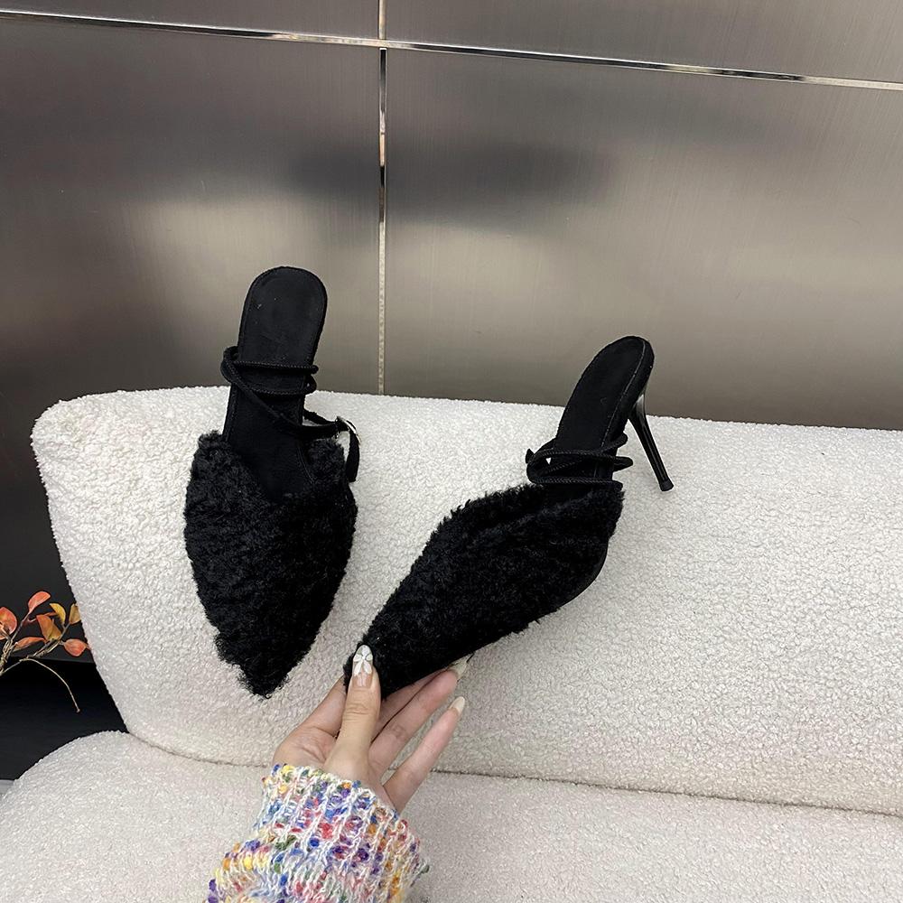 fashion Pointed Toe Women Sandals Fur Design Thin High Heels Cross Strap Stiletto Party Pumps 2024 New Arrivals Sexy Wedding Sandals 40 250 чорний
fashion Pointed Toe Women Sandals Fur Design Thin High Heels Cross Strap Stiletto Party Pumps 2024 New Arrivals Sexy Wedding Sandals 40 250 чорний