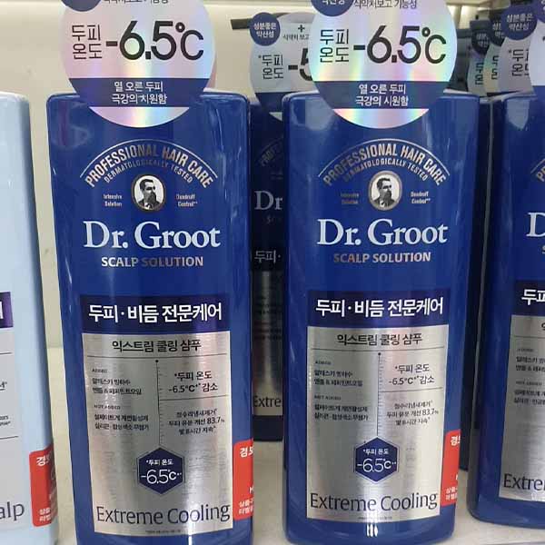 Dr.Groot Scalp Solution Extreme Cooling Shampoo 700ml x 2P One thing
Dr.Groot Scalp Solution Extreme Cooling Shampoo 700ml x 2P One thing