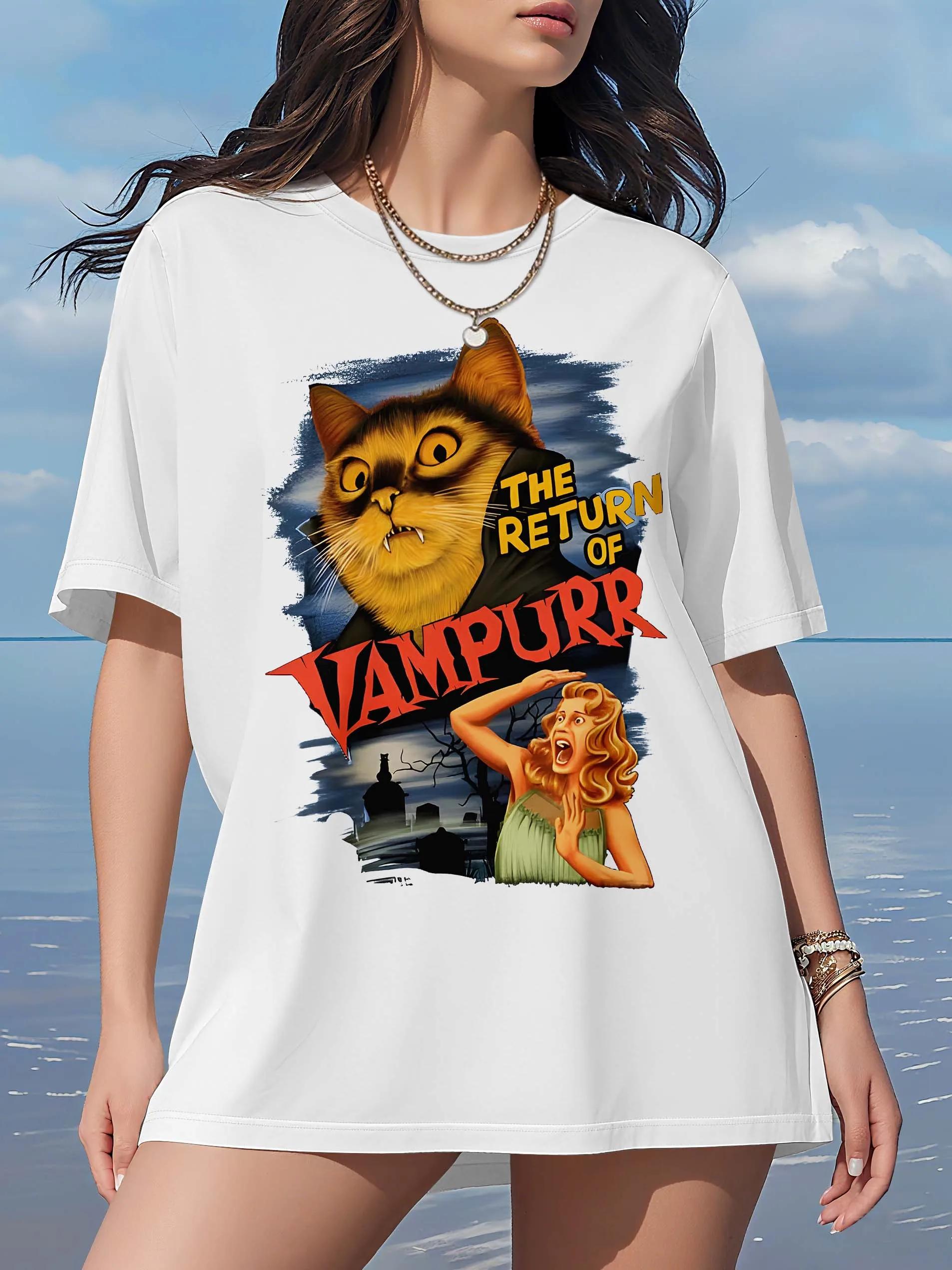 Plus size tops for women Unisex summer casual clothes Short round neck t-shirt with poster print of 4XL
Plus size tops for women Unisex summer casual clothes Short round neck t-shirt with poster print of 4XL