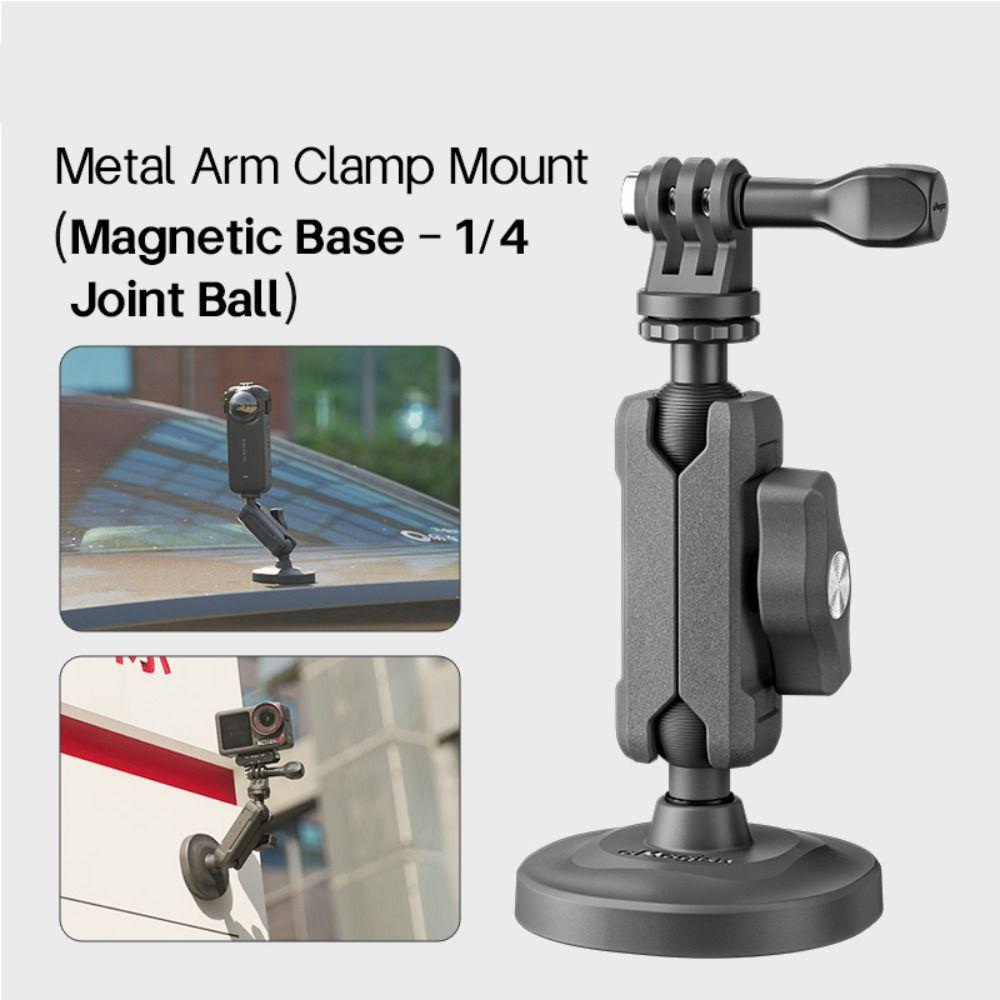 Aluminum Alloy Magic Arm Holder for Insta360/DJI Osmo Action/Pocket Action Camera Accessories Magnetic
Aluminum Alloy Magic Arm Holder for Insta360/DJI Osmo Action/Pocket Action Camera Accessories Magnetic
