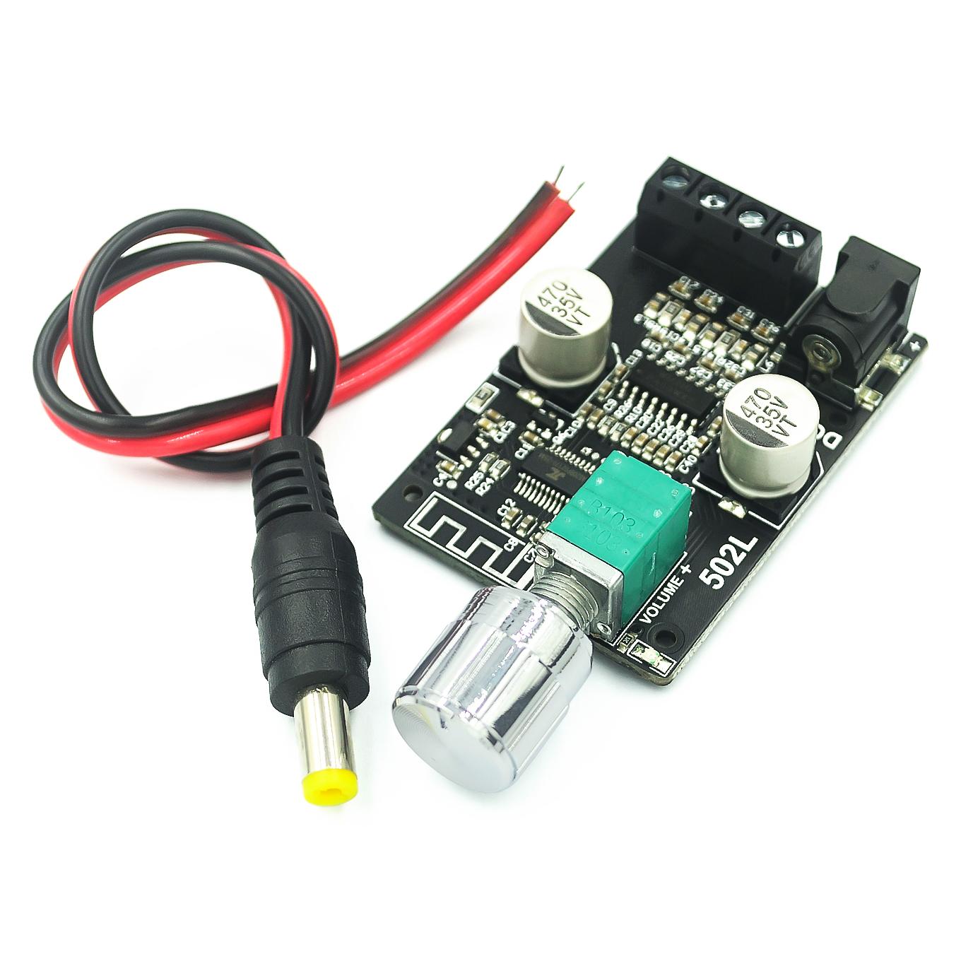 ZK-502L MINI Bluetooth 5.0 DC 5-24V Бездротовий аудіо цифровий підсилювач потужності Стерео плата 50Втx2 Bluetooth підсилювач Amplificador
ZK-502L MINI Bluetooth 5.0 DC 5-24V Бездротовий аудіо цифровий підсилювач потужності Стерео плата 50Втx2 Bluetooth підсилювач Amplificador