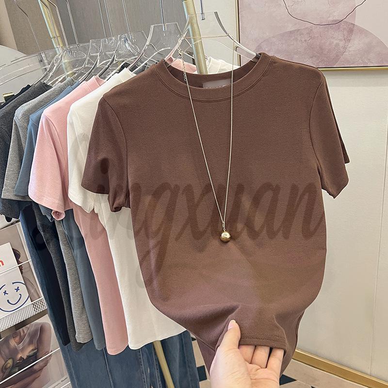 Women s Summer 2026 Close-Fit Short-Sleeve T-Shirt - Plain Color Base Layer 2XL кофейный
Women s Summer 2026 Close-Fit Short-Sleeve T-Shirt - Plain Color Base Layer 2XL кофейный