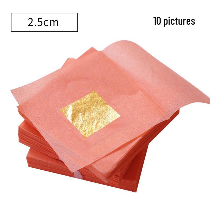 24K Gold Leaf Sheets for Decoration - 99% Pure, Ideal for Buddha Statue Gilding, Art Projects & Crafts - 10 Sheets
24K Gold Leaf Sheets for Decoration - 99% Pure, Ideal for Buddha Statue Gilding, Art Projects & Crafts - 10 Sheets