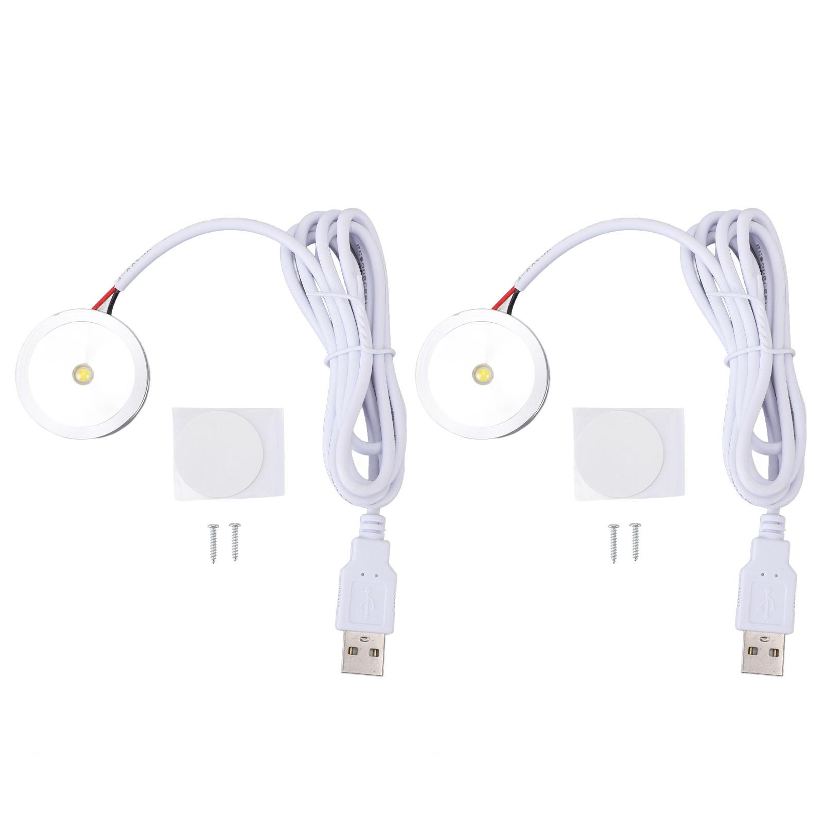 Круглый прожектор с USB-разъемом, небольшая светодиодная витринная лампа с кабелем 4,2 фута для ювелирного шкафа White Light
Круглый прожектор с USB-разъемом, небольшая светодиодная витринная лампа с кабелем 4,2 фута для ювелирного шкафа White Light