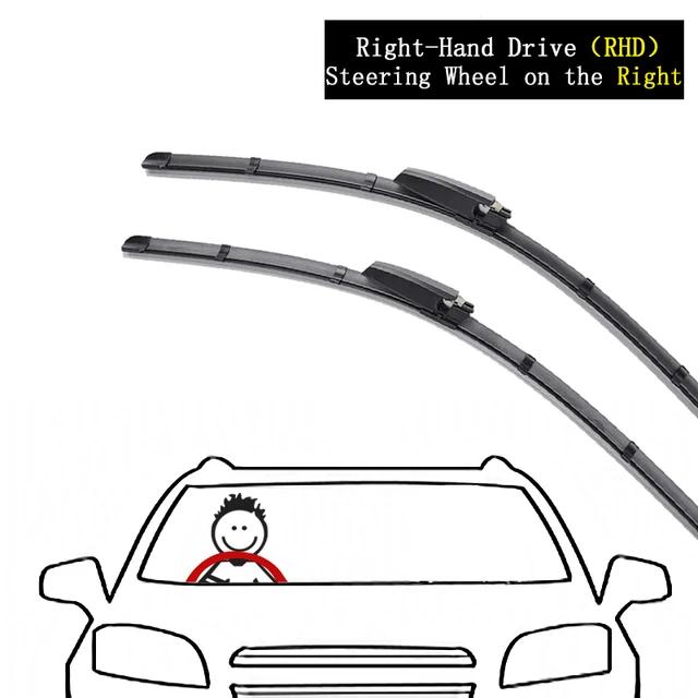 2Pcs For Mercedes-Benz CLK-Class C209 A209 2002~2009 Front Window Wiper Blades Windshield Windscreen Cleaning Brushes Accessorie RHD
2Pcs For Mercedes-Benz CLK-Class C209 A209 2002~2009 Front Window Wiper Blades Windshield Windscreen Cleaning Brushes Accessorie RHD